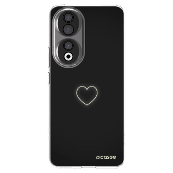 Picasee átlátszó szilikon tok az alábbi mobiltelefonokra Honor 90 5G - Heart