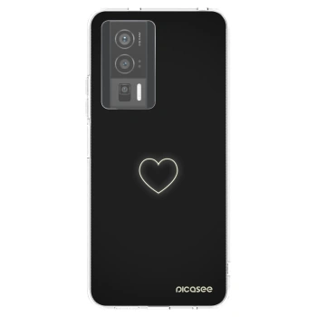 Picasee átlátszó szilikon tok az alábbi mobiltelefonokra Xiaomi Poco F5 Pro 5G - Heart