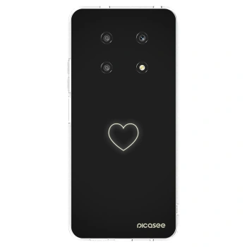 Picasee átlátszó szilikon tok az alábbi mobiltelefonokra Honor Magic4 Lite 5G - Heart