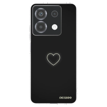 Picasee átlátszó szilikon tok az alábbi mobiltelefonokra Xiaomi Poco X6 - Heart
