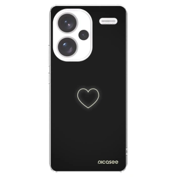 Picasee átlátszó szilikon tok az alábbi mobiltelefonokra Xiaomi Redmi Note 13 Pro+ 5G - Heart