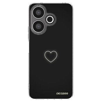 Picasee átlátszó szilikon tok az alábbi mobiltelefonokra Xiaomi Redmi 13 4G - Heart