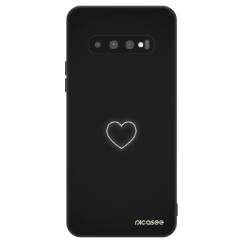 Szilikon tok erre a típusra Samsung Galaxy S10 Plus G975 - Heart