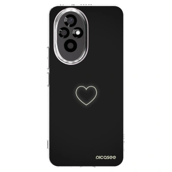 Picasee átlátszó szilikon tok az alábbi mobiltelefonokra Honor 200 Pro 5G - Heart