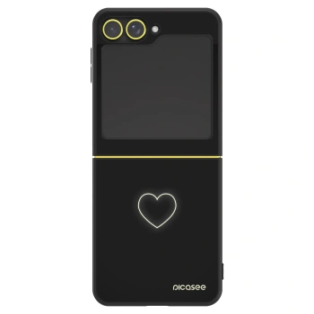 Szilikon tok erre a típusra Samsung Galaxy Z Flip6 5G - Heart