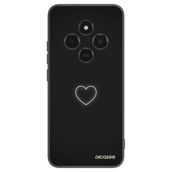 Picasee fekete szilikon tok az alábbi mobiltelefonokra Xiaomi Poco C75 - Heart