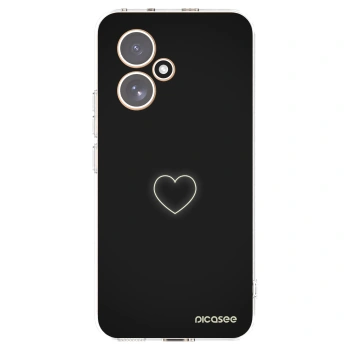 Picasee átlátszó szilikon tok az alábbi mobiltelefonokra Honor 400 5G - Heart
