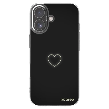 Picasee átlátszó szilikon tok az alábbi mobiltelefonokra Apple iPhone 17 - Heart
