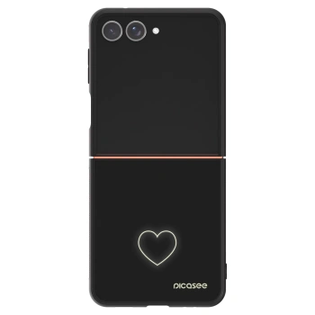 Szilikon tok erre a típusra Samsung Galaxy Z Flip7 5G - Heart