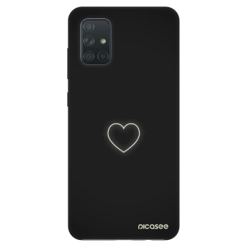 Szilikon tok erre a típusra Samsung Galaxy A71 A715F - Heart