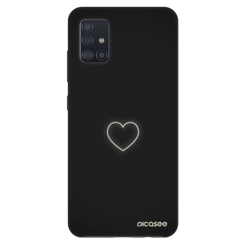 Szilikon tok erre a típusra Samsung Galaxy A51 A515F - Heart
