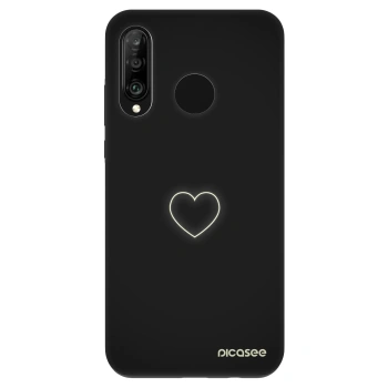 Szilikon tok erre a típusra Huawei P30 Lite - Heart