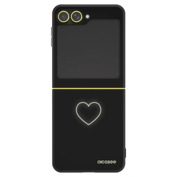 Szilikon tok erre a típusra Samsung Galaxy Z Flip7 FE 5G - Heart
