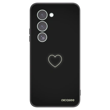 Picasee fekete szilikon tok az alábbi mobiltelefonokra Xiaomi Redmi 15 5G - Heart