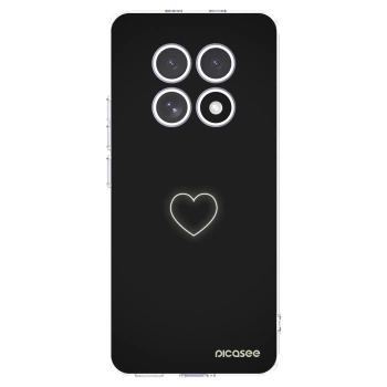 Picasee átlátszó szilikon tok az alábbi mobiltelefonokra Xiaomi Redmi Note 15 - Heart