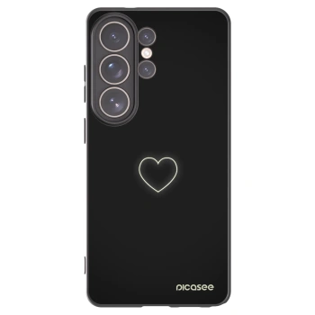 Picasee fekete szilikon tok az alábbi mobiltelefonokra Samsung Galaxy S26 Ultra - Heart
