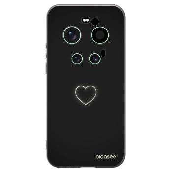 Picasee fekete szilikon tok az alábbi mobiltelefonokra Xiaomi 17 Ultra - Heart
