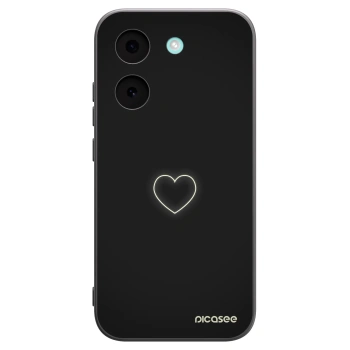 Picasee fekete szilikon tok az alábbi mobiltelefonokra Xiaomi Poco X8 Pro - Heart