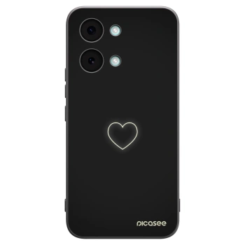 Picasee fekete szilikon tok az alábbi mobiltelefonokra Xiaomi Poco X8 Pro Max - Heart