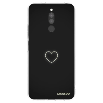 Picasee átlátszó szilikon tok az alábbi mobiltelefonokra Xiaomi Redmi 8 - Heart