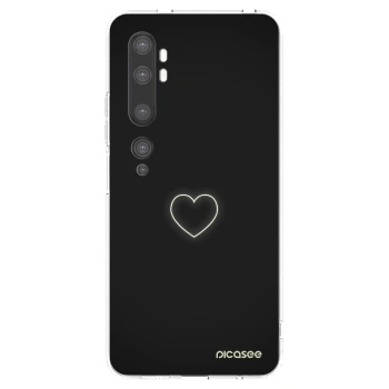 Picasee átlátszó szilikon tok az alábbi mobiltelefonokra Xiaomi Mi Note 10 (Pro) - Heart