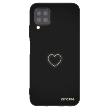 Picasee fekete szilikon tok az alábbi mobiltelefonokra Huawei P40 Lite - Heart