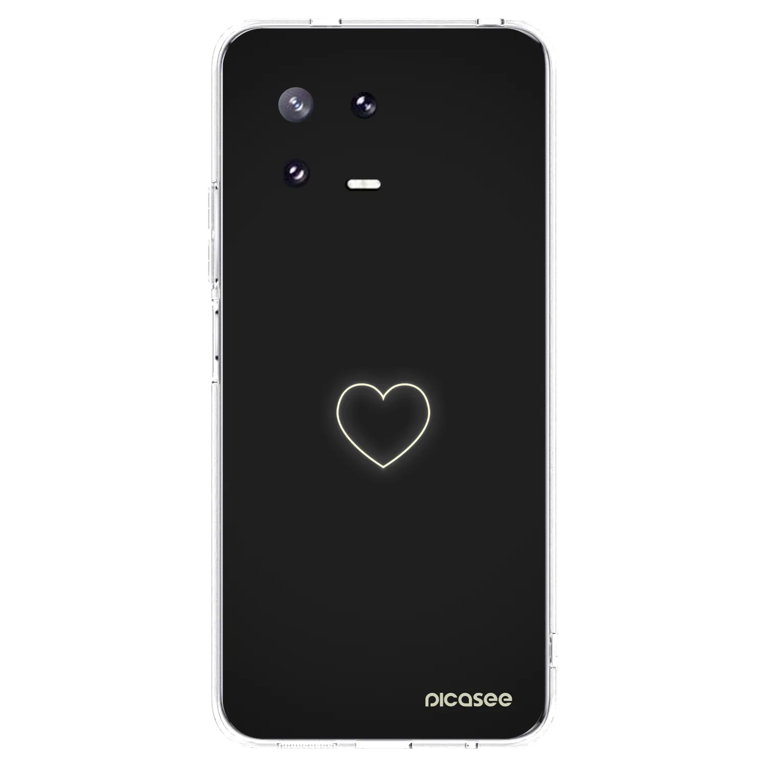 Picasee átlátszó szilikon tok az alábbi mobiltelefonokra Xiaomi 13 Pro - Heart