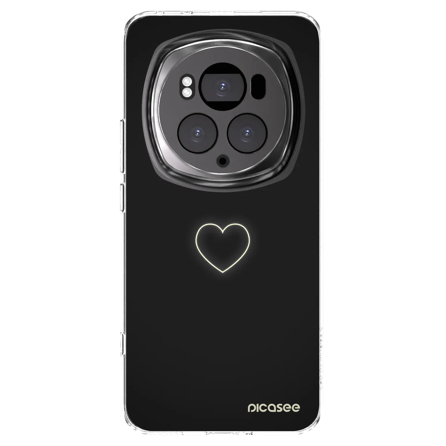 Picasee átlátszó szilikon tok az alábbi mobiltelefonokra Honor Magic6 Pro - Heart