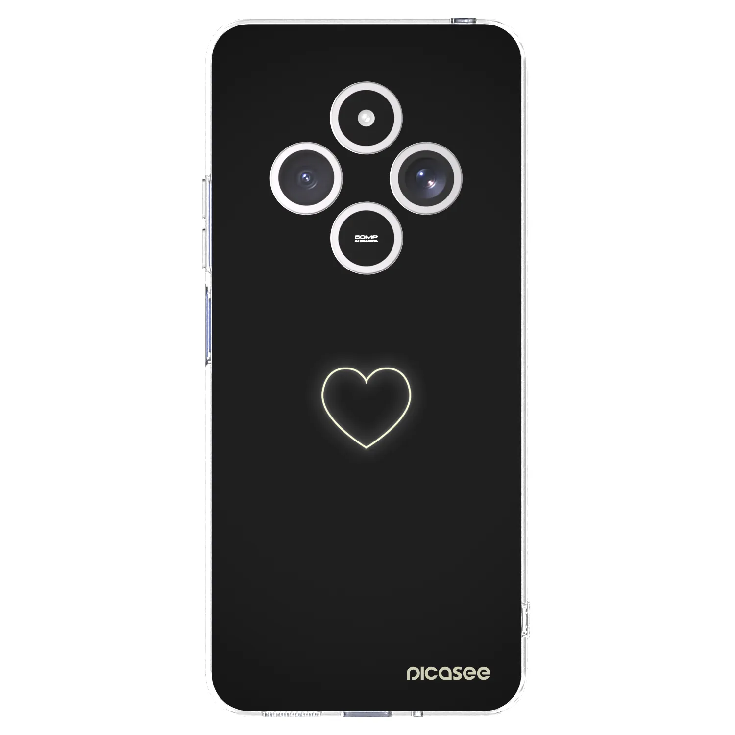 Picasee átlátszó szilikon tok az alábbi mobiltelefonokra Xiaomi Redmi 14C - Heart