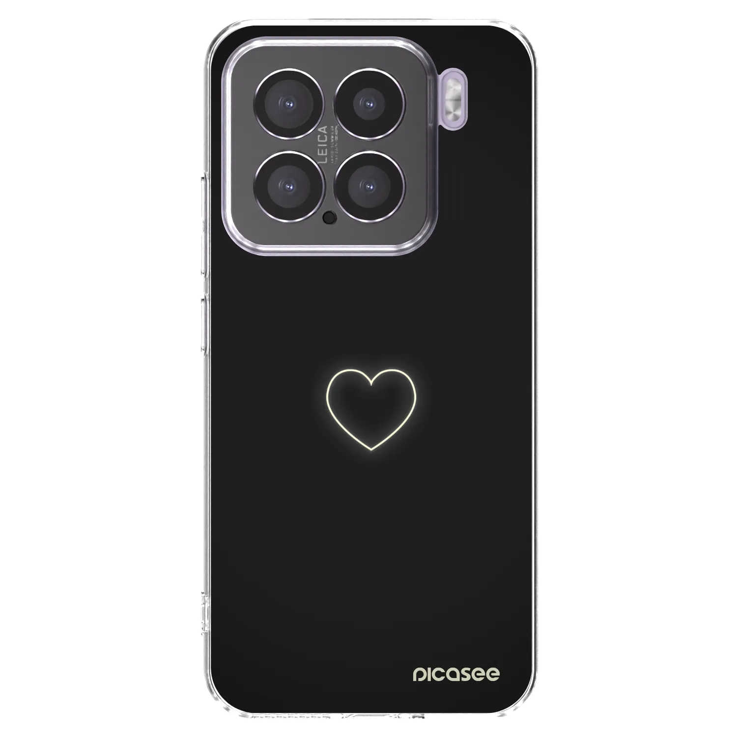 Picasee átlátszó szilikon tok az alábbi mobiltelefonokra Xiaomi 15 - Heart