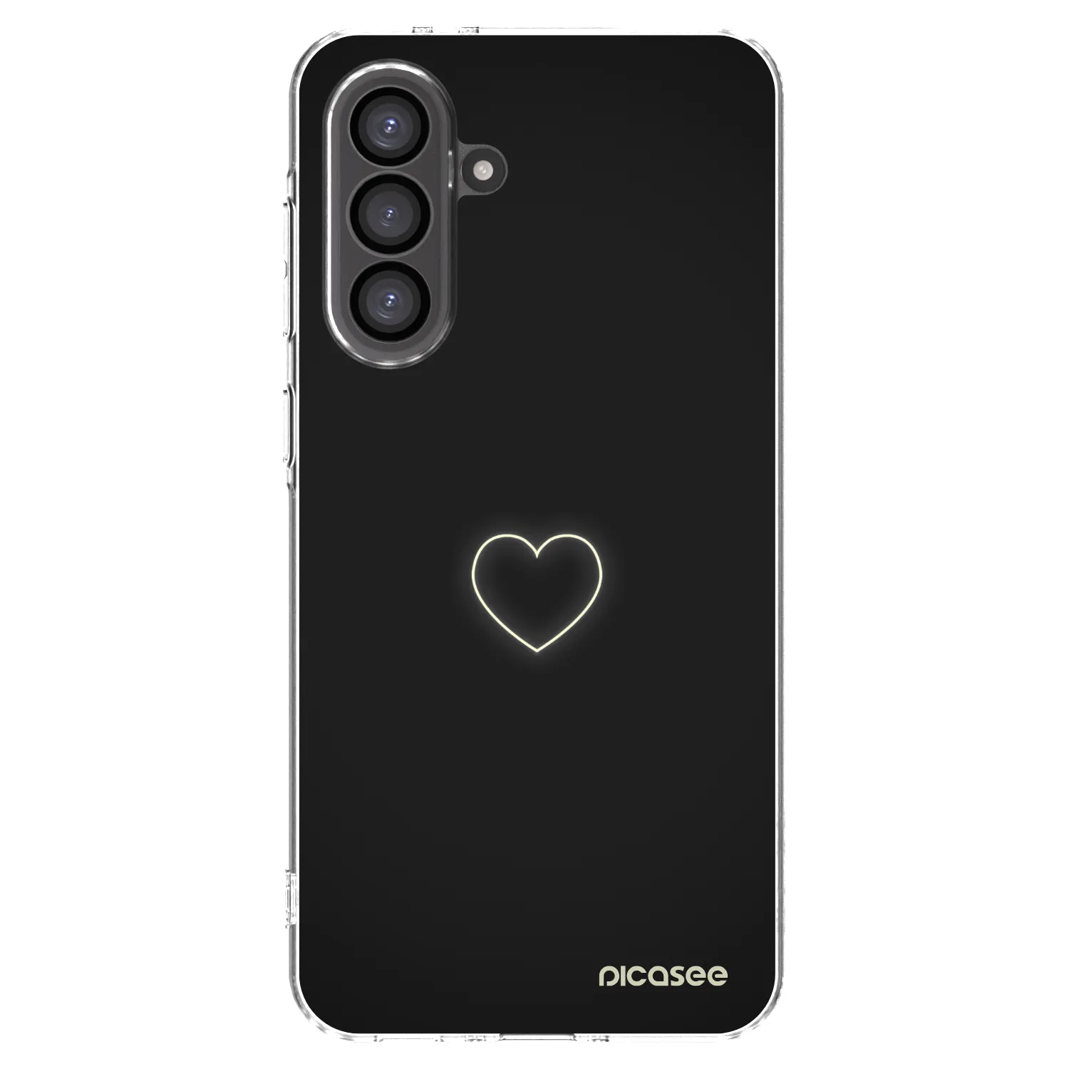 Picasee átlátszó szilikon tok az alábbi mobiltelefonokra Samsung Galaxy A36 5G - Heart