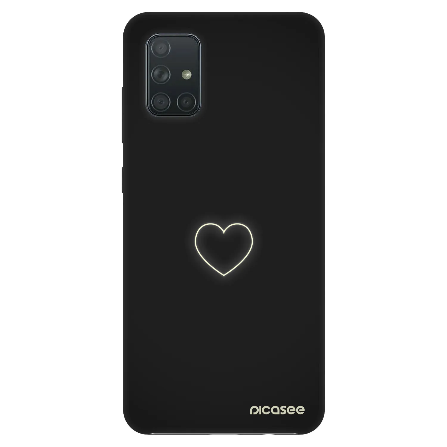 Picasee Fashion Case Samsung Galaxy A71 A715F - Heart