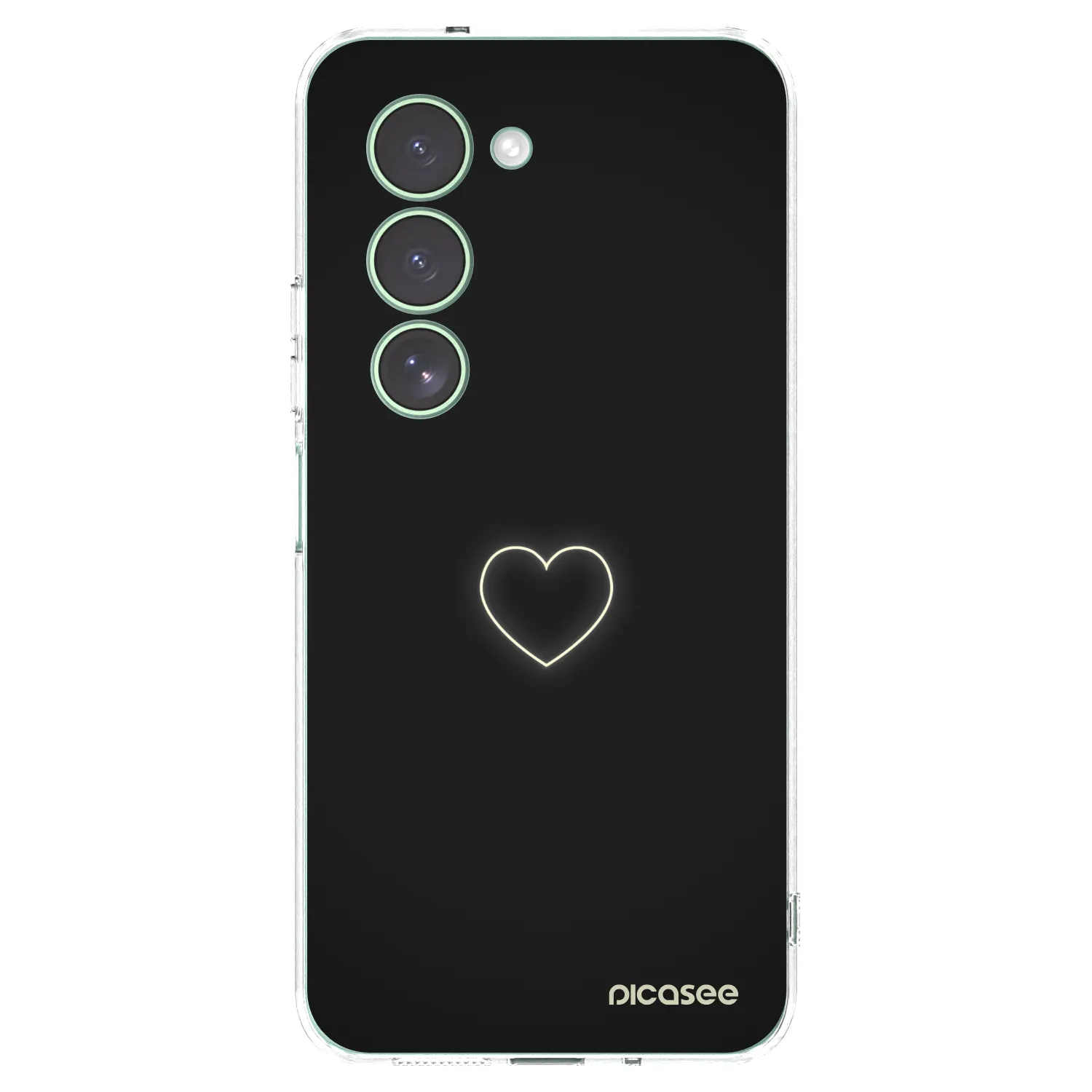 Picasee átlátszó szilikon tok az alábbi mobiltelefonokra Xiaomi Redmi 15 5G - Heart
