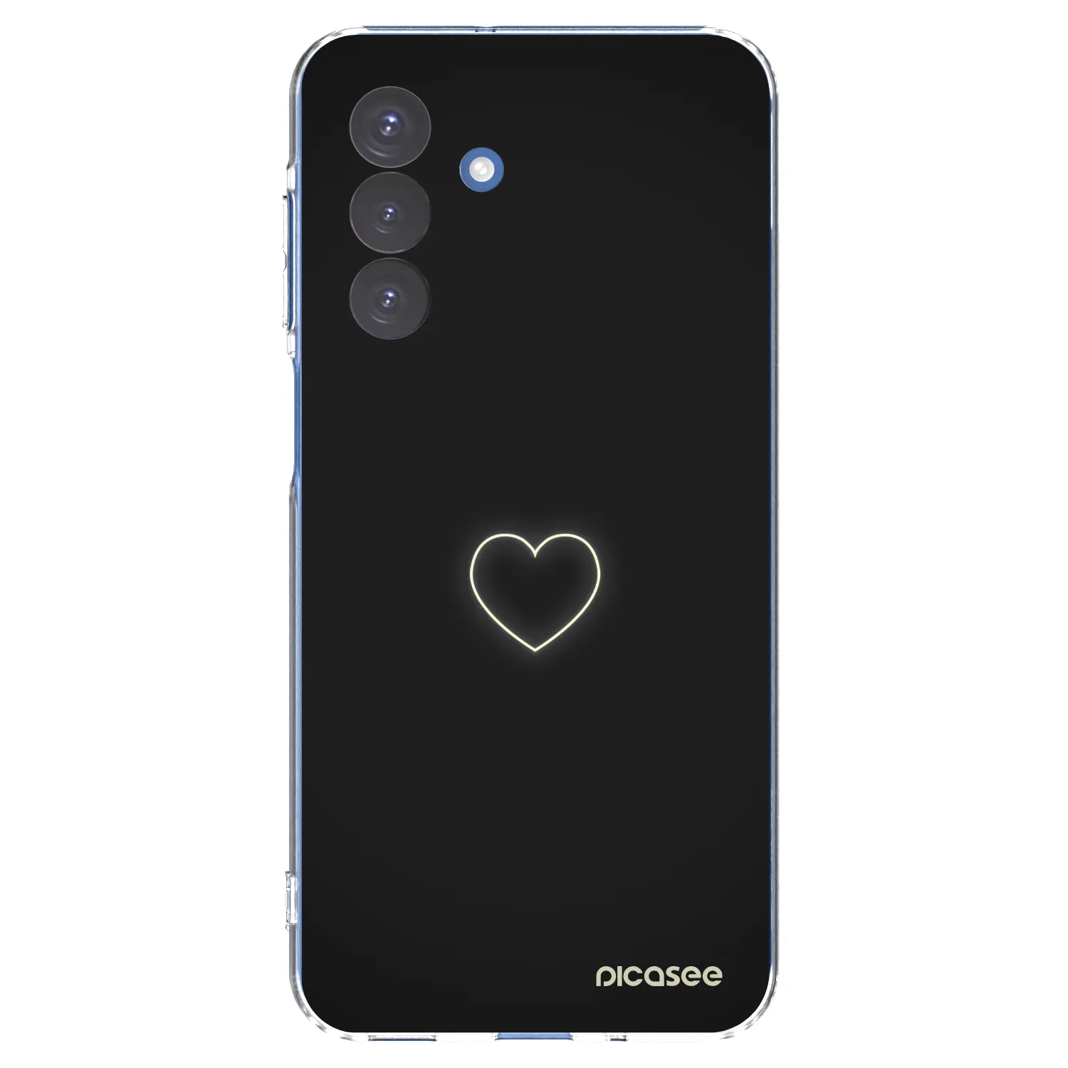 Picasee átlátszó szilikon tok az alábbi mobiltelefonokra Samsung Galaxy A17 5G - Heart