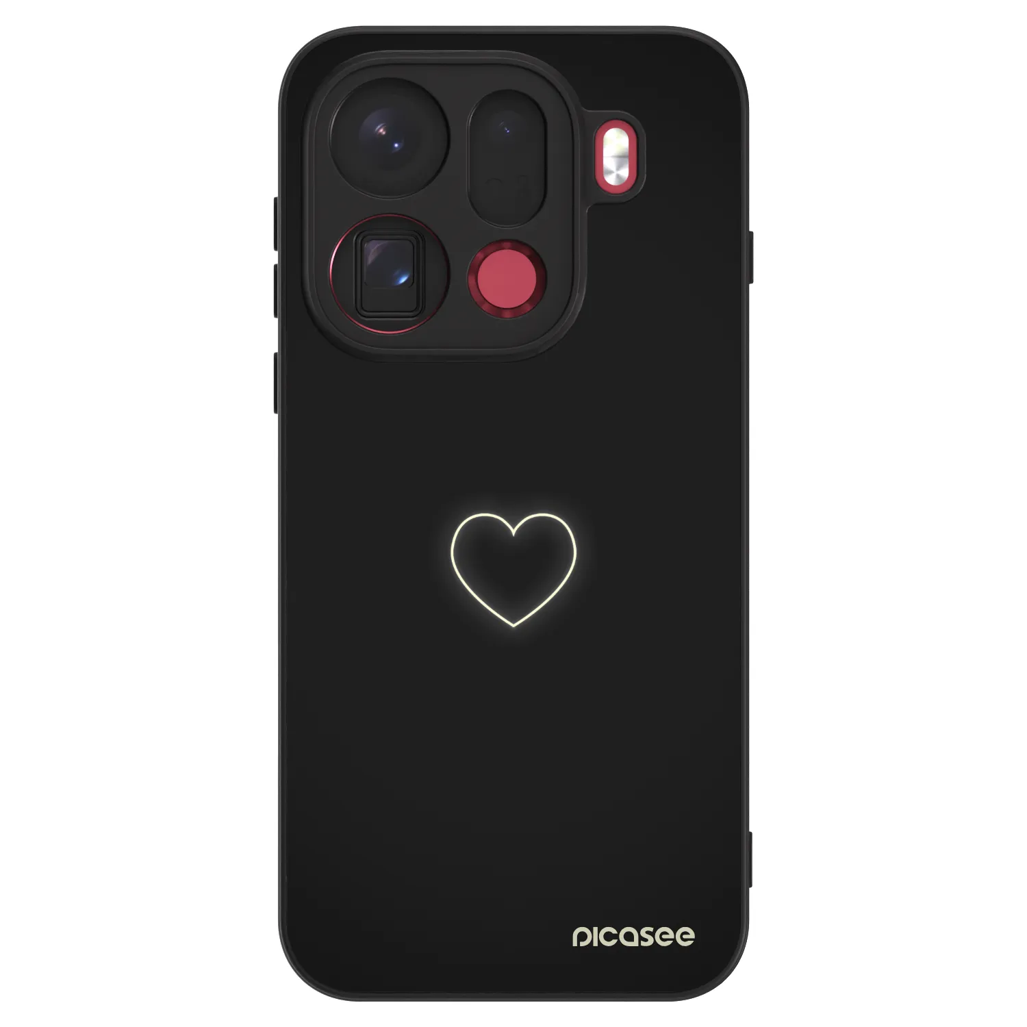 Picasee ULTIMATE CASE OPPO Find X9 Pro - készülékre - Heart