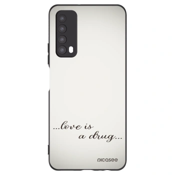 Picasee fekete szilikon tok az alábbi mobiltelefonokra Huawei P Smart 2021 - Love is a drug