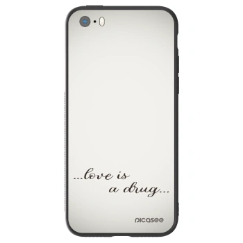 Szilikon tok erre a típusra Apple iPhone 5/5S/SE - Love is a drug