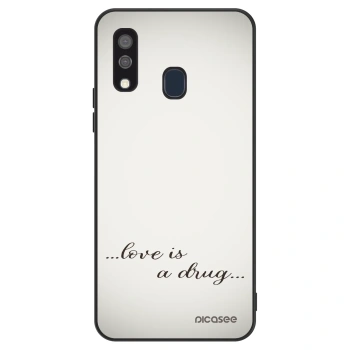 Szilikon tok erre a típusra Samsung Galaxy A40 A405F - Love is a drug