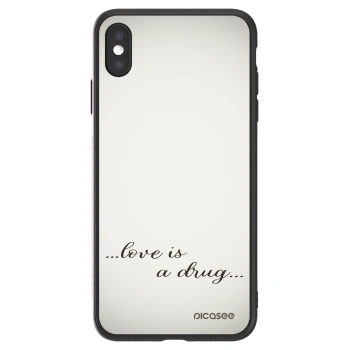 Picasee ULTIMATE CASE Apple iPhone XS Max - készülékre - Love is a drug