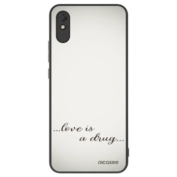 Szilikon tok erre a típusra Xiaomi Redmi 9A - Love is a drug
