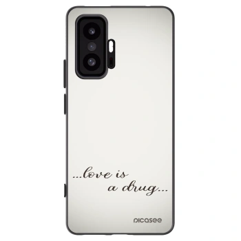 Picasee fekete szilikon tok az alábbi mobiltelefonokra Xiaomi 11T Pro - Love is a drug