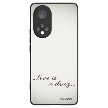 Picasee fekete szilikon tok az alábbi mobiltelefonokra Huawei Nova 9 - Love is a drug