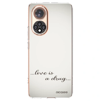 Picasee átlátszó szilikon tok az alábbi mobiltelefonokra Huawei Nova 9 - Love is a drug