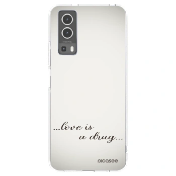 Picasee átlátszó szilikon tok az alábbi mobiltelefonokra Vivo Y72 5G - Love is a drug