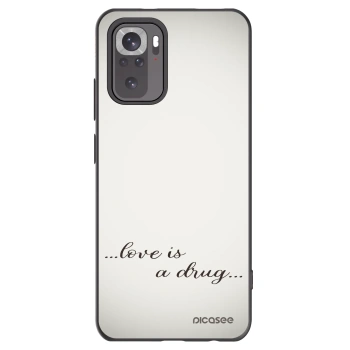 Picasee fekete szilikon tok az alábbi mobiltelefonokra Xiaomi Redmi Note 11S 4G - Love is a drug