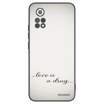 Picasee fekete szilikon tok az alábbi mobiltelefonokra Xiaomi Poco X4 Pro 5G - Love is a drug
