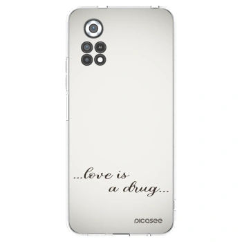 Picasee átlátszó szilikon tok az alábbi mobiltelefonokra Xiaomi Poco X4 Pro 5G - Love is a drug