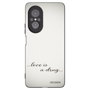 Picasee fekete szilikon tok az alábbi mobiltelefonokra Huawei Nova 9 SE - Love is a drug