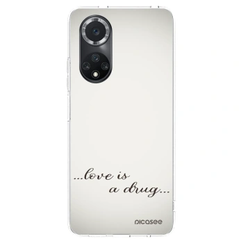 Picasee átlátszó szilikon tok az alábbi mobiltelefonokra Huawei Nova 9 SE - Love is a drug