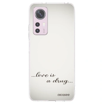 Picasee átlátszó szilikon tok az alábbi mobiltelefonokra Xiaomi 12 - Love is a drug